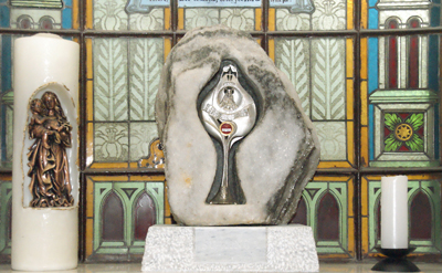 Relikwie św. Kingi w kościele polskim w Budapeszcie 